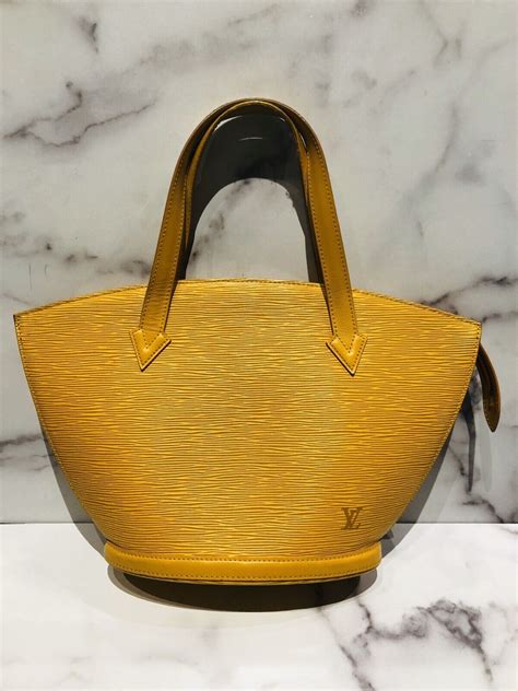 LOUIS VUITTON Epi Saint Jacques Yellow 